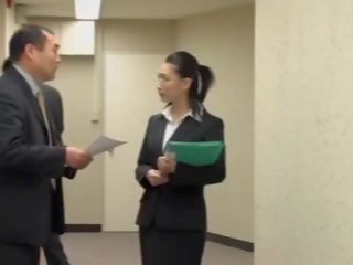 Pornxhard.com - japonez femeie de afaceri forțat pentru lua ea de la în spatele