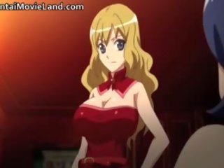 Prsatá desirable anime transsexuál dostane ji penis part5