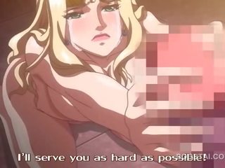 Anime incondicional a foder em sexo a três com loira sereia
