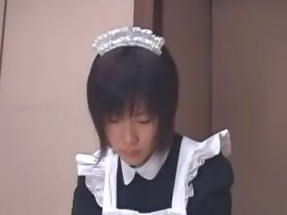 Japonské maids v podkolienky dostať skrutkované