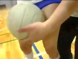 Japānieši volleyball treniņš filma