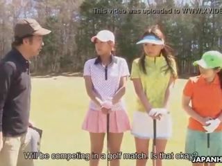 Japanhdv गोल्फ पंखा erika hiramatsu nao yuzumiya nana kunimi scene3 ट्रेलर