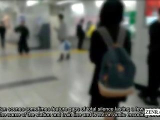 Japanska ung lady verklig chikan tåg erfarenhet